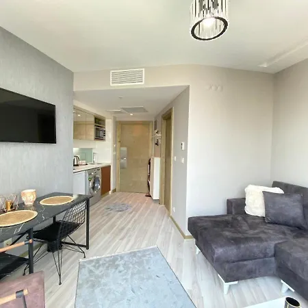 Studio Flat Near Metro With Shared Pool In Maltepe